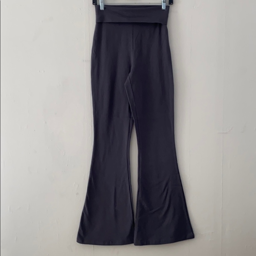 NWOT Zenana Yoga Pants Sz S, Gray, Tall